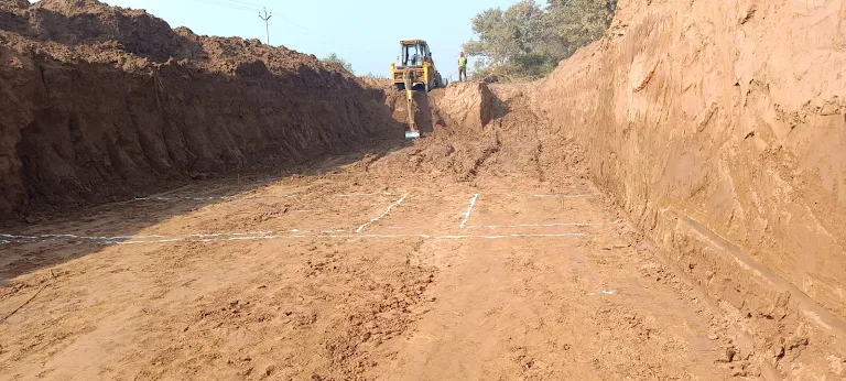 Road project milestone